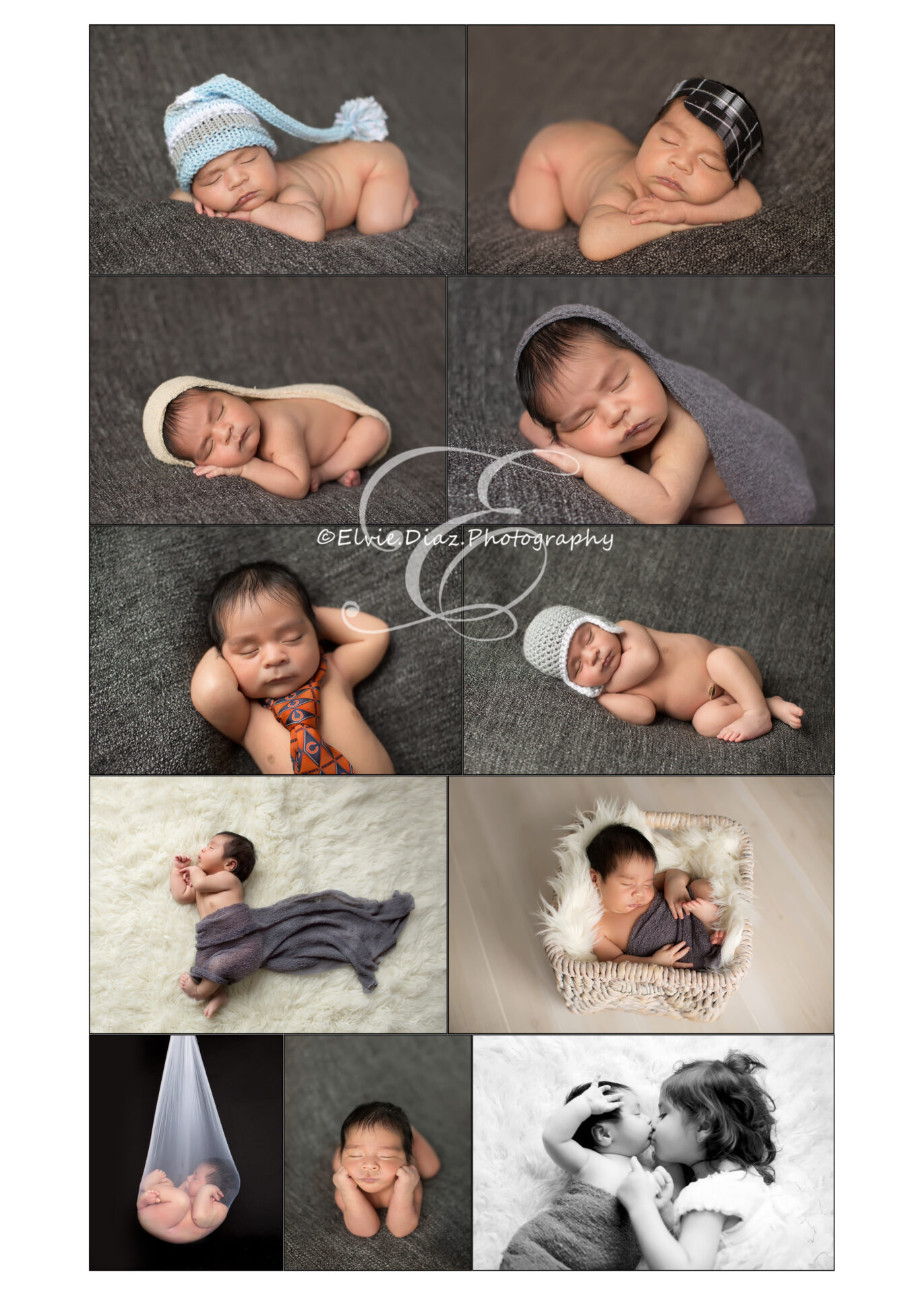 Adorable newborn boy(Chicago Newborn Photographer)