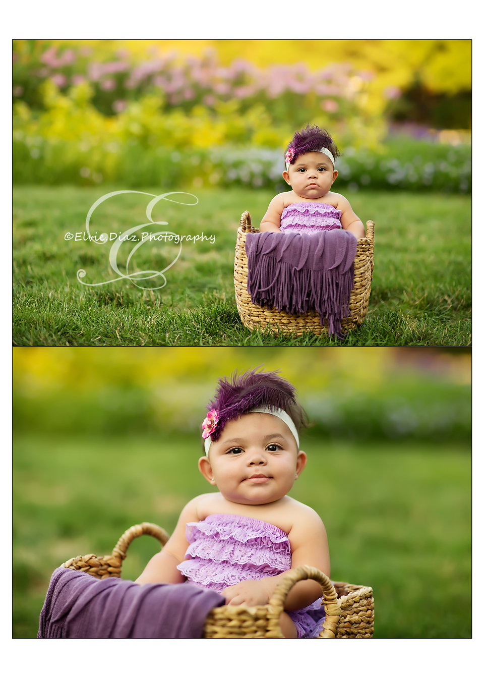 Our beautiful God Daughter 6months portraits(Chicago Children’s Photographer)