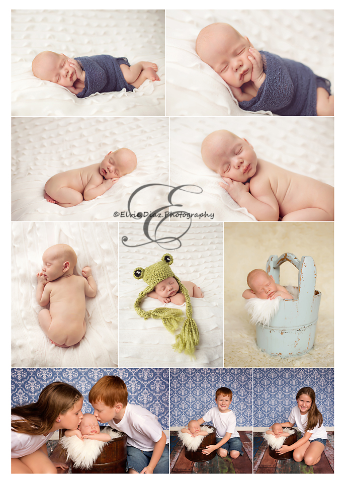 Baby Nicolas, only 10 days new(Chicago Newborn Photographer)