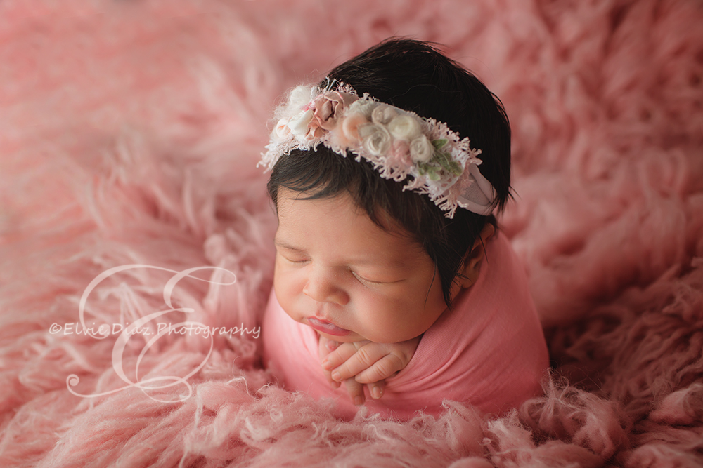 Chicago-Newborn-Photographer-Elvie-baby-pink-beautiful-photography-rug-