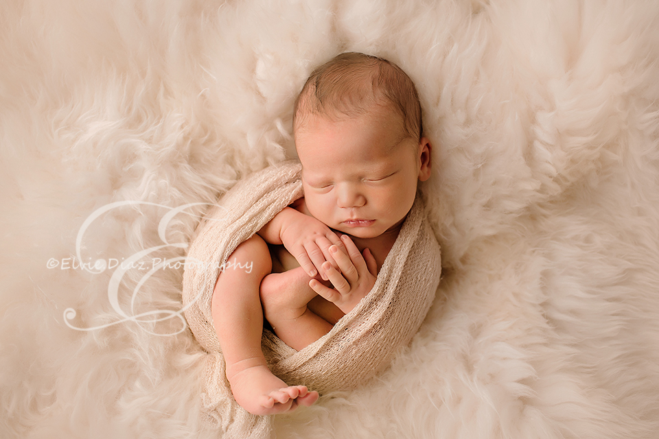 chicago-newborn-photographer-elvie-girl-wrapped-baby-behind-the-sences-fur-baby