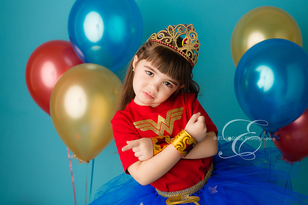Wonder Woman Turns 4! (Chicago Newborn/Kids Photographer)